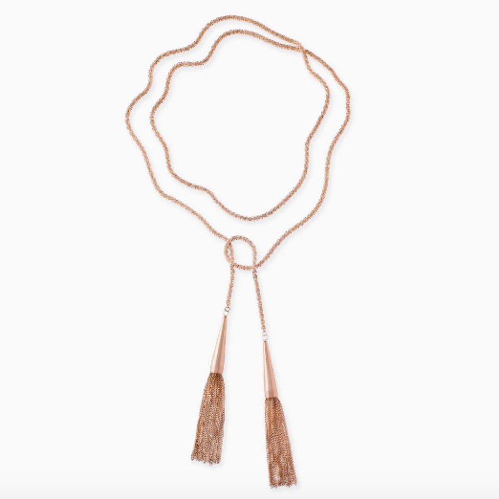 ✨HP✨ Kendra Scott Phara Necklace in Rose Gold